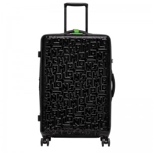 Pánské Kufry Longchamp LGP Travel L Polycarbonate Černé | CZ IL7169