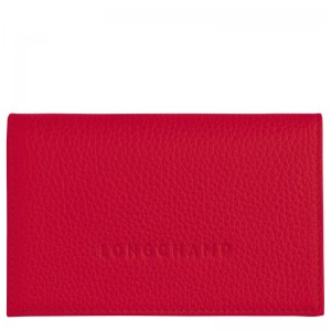Pánské Pouzdro na Karty Longchamp Le FoulonnÉ Leather Love | CZ KO7367
